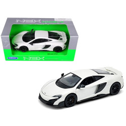 1:34 METALOWY MODEL WELLY MCLAREN 675LT BIAŁY 43757F