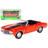1:34 METALOWY MODEL WELLY 1971 CHEVROLET CHEVELLE SS 454 CZERWONY 49769F