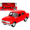 1:34 METALOWY MODEL WELLY WARTBURG 353 PRL CZERWONY 43793