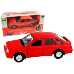 1:34 METALOWY MODEL WELLY POLONEZ CARO PLUS PRL CZERWONY 43613