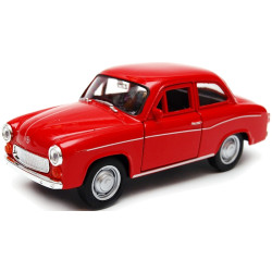 1:34 METALOWY MODEL WELLY SYRENA 105 PRL CZERWONA SYRENKA 43622