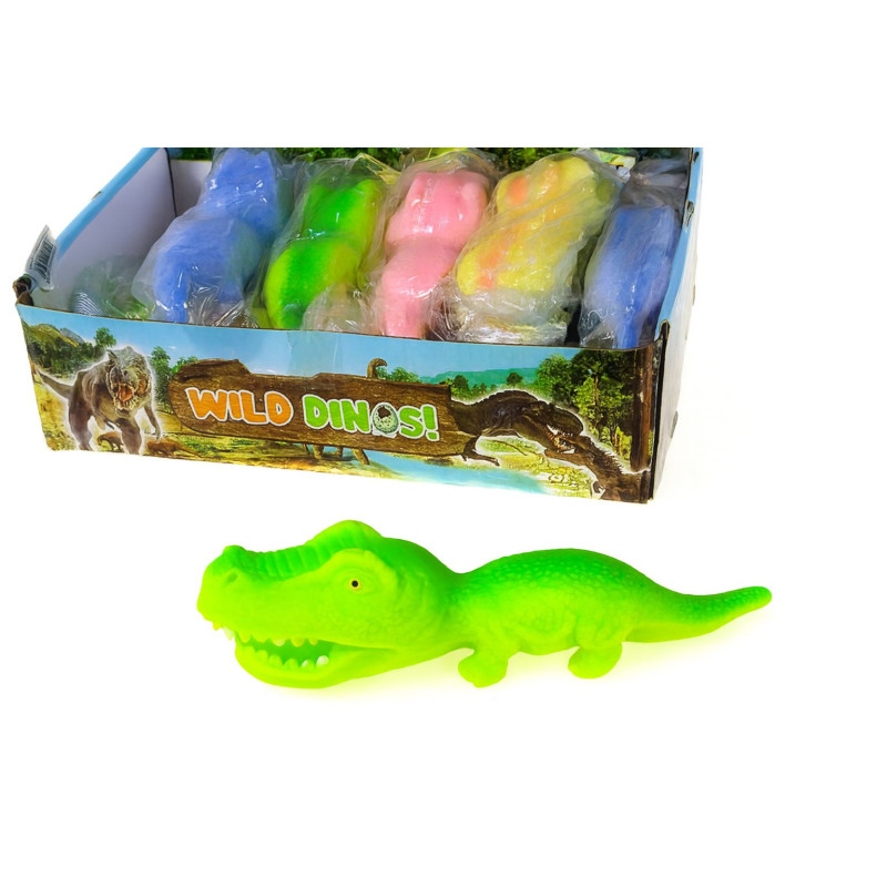2934 Dinozaur Gniotek Ściskany Krokodyl Antystresowa Zabawka Dla Dzieci 