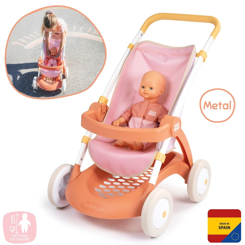 0244 Wózek dla lalek Smoby Baby Nurse Spacerówka do lalek 