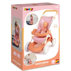 0244 Wózek dla lalek Smoby Baby Nurse Spacerówka do lalek 