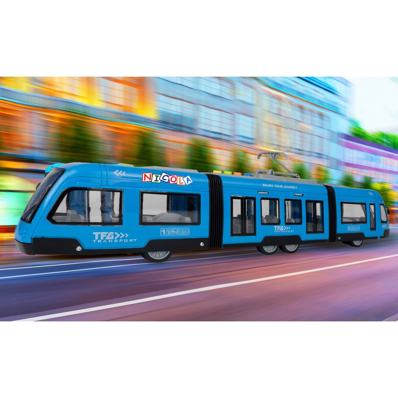 * 5397 INTERAKTYWNY DUŻY TRAMWAJ ŚWIATŁO DŹWIĘK