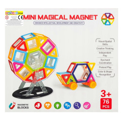 * 2501 EDUKACYJNE KLOCKI MAGNETYCZNE KONSTRUKCYJNE 