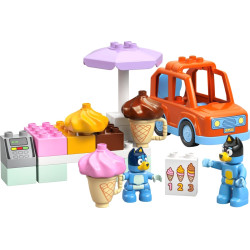 10458 Lego Klocki Duplo Bluey Wyprawa po lody z Bluey