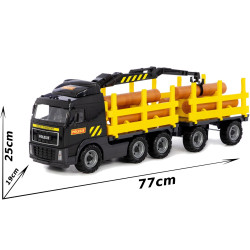 77cm Wielki Tir Dźwig Przyczepa z drewnem Transporter do przewozu dłużycy