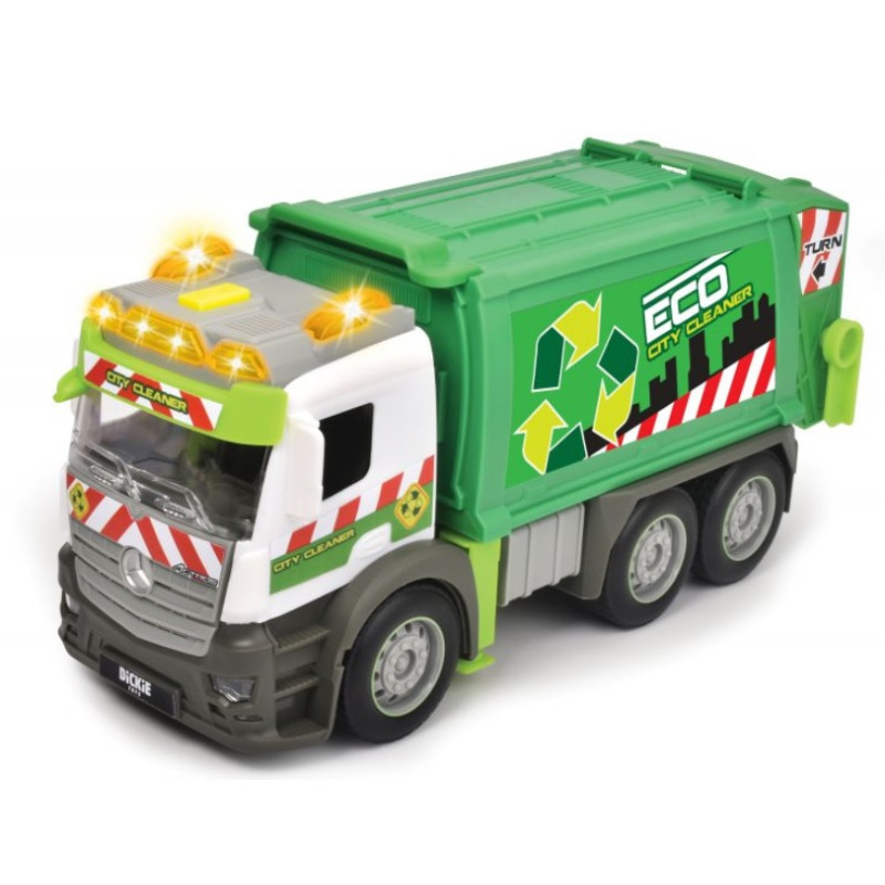 6152 DICKIE TOYS CITY ŚMIECIARKA ŚWIATŁO DŹWIĘK