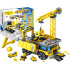 * 5168 DUŻY ZESTAW TIR CIĘŻARÓWKA + POJAZDY AUTA BUDOWLANE 