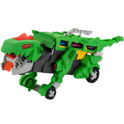* 2051 Dinozaur Transporter Samochodów Tir Laweta Zestaw Autek 114cm XXL