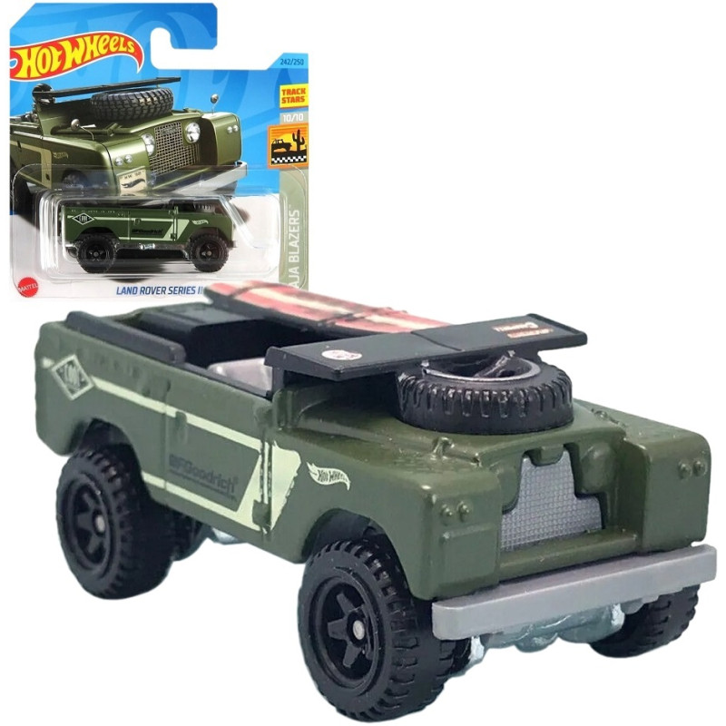 7854 METALOWY SAMOCHODZIK HOT WHEELS LAND ROVER SERIES II BAJA BLAZERS