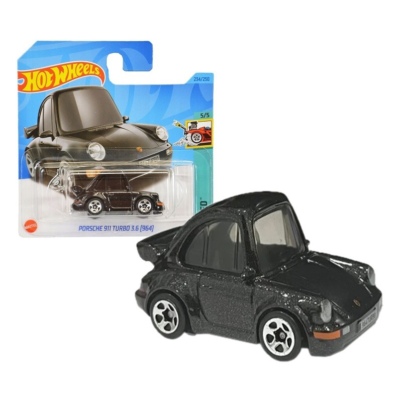 7854 METALOWY SAMOCHODZIK HOT WHEELS PORSCHE 911 TURBO 3.6 TOONED