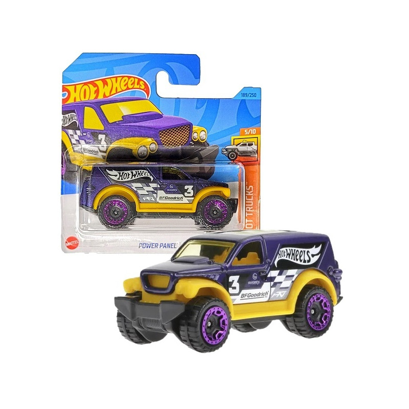 7854 METALOWY SAMOCHODZIK HOT WHEELS POWER PANEL HW HOT TRUCKS