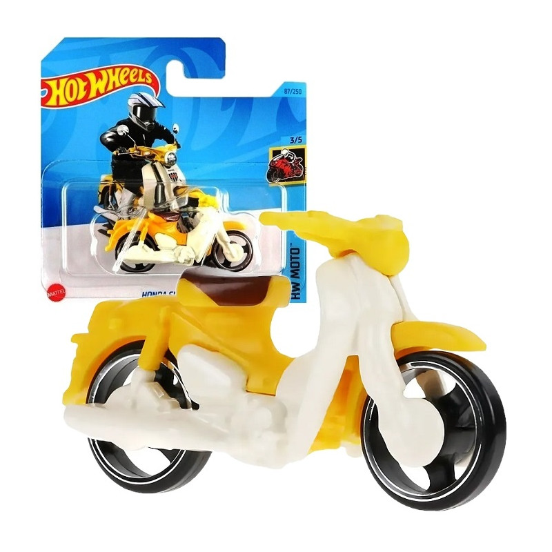7854 METALOWY SAMOCHODZIK HOT WHEELS HONDA SUPER CUB HW MOTO