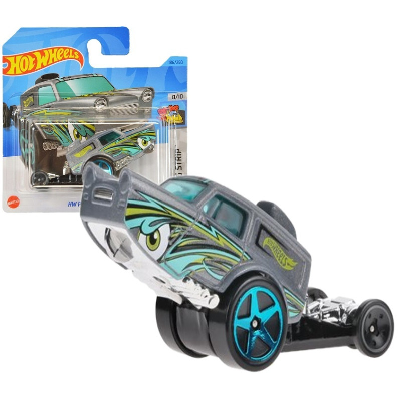 7854 METALOWY SAMOCHODZIK HOT WHEELS HW POPPA WHEELIE HW DRAG STRIP