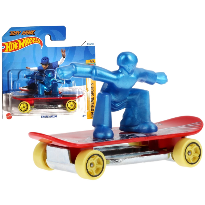 0227 METALOWY SAMOCHODZIK HOT WHEELS SKATE GROM XTREME SPORTS 16/250