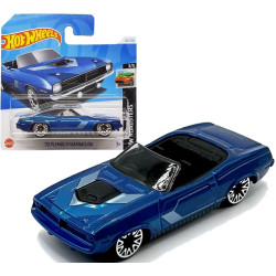 0227 METALOWY SAMOCHODZIK HOT WHEELS '70 PLYMOUTH BARRACUDA HW ROADSTERS 20/250