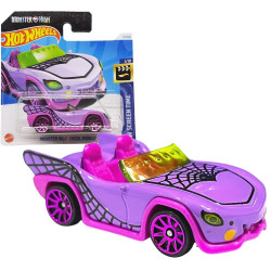 0227 METALOWY SAMOCHODZIK HOT WHEELS MONSTER HIGH GHOUL MOBILE SCREEN TIME 3/250