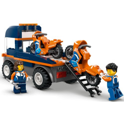 60491 Klocki Lego City Laweta dla motocykli 88 elementów