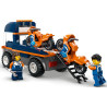 60491 Klocki Lego City Laweta dla motocykli 88 elementów
