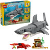 31381 Klocki Lego Creator Groźny rekin i skrzynia ze skarbem 379 elementów 