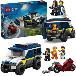 60479  Klocki Lego City Furgonetka policyjnego konwoju więziennego 198 elementy 
