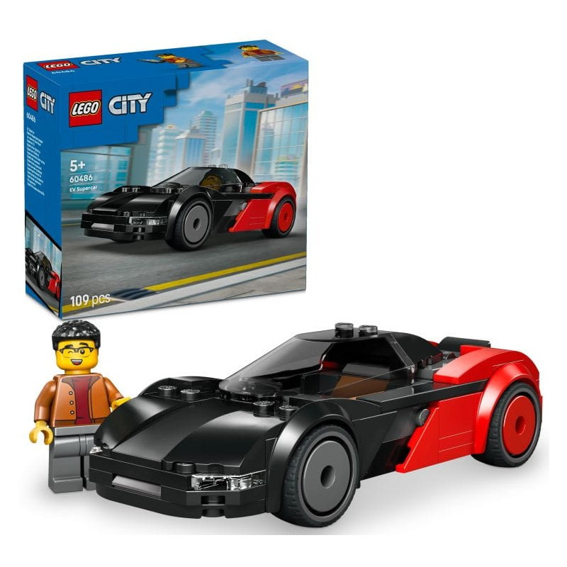 60486  Klocki Lego City Supersamochód elektryczny 109 elementów