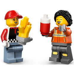 60488  Klocki Lego City Food truck z frytkami 216 elementów