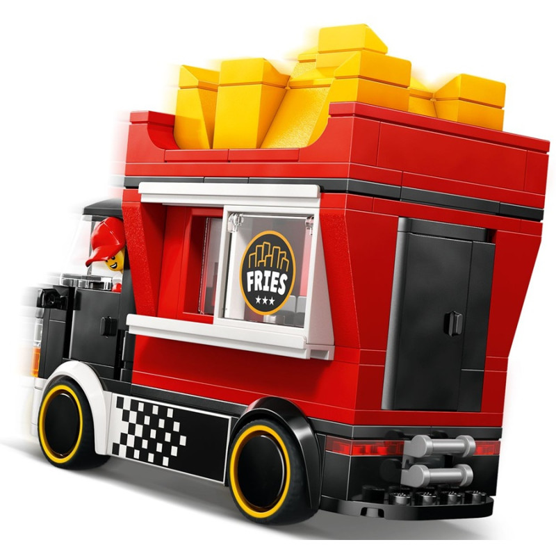 60488  Klocki Lego City Food truck z frytkami 216 elementów