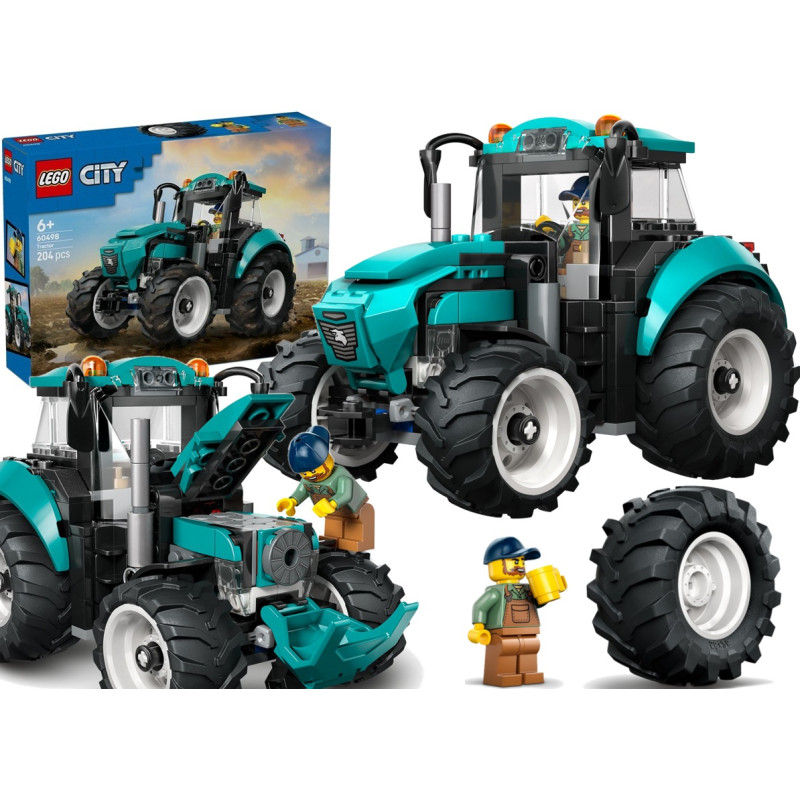 60498 Klocki Lego City Traktor 60498 pojazd rolniczy 204 elementy 
