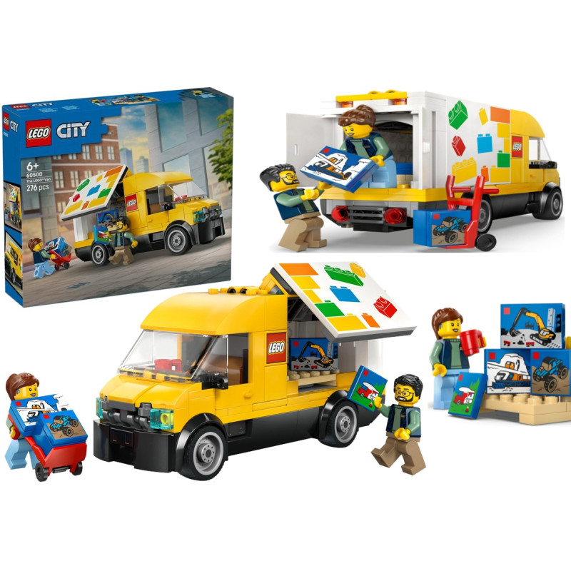 60500 Klocki Lego City Furgonetka LEGO  276 elementów 