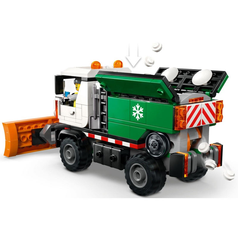 60490 Klocki Lego City Pług śnieżny 263 elementy 