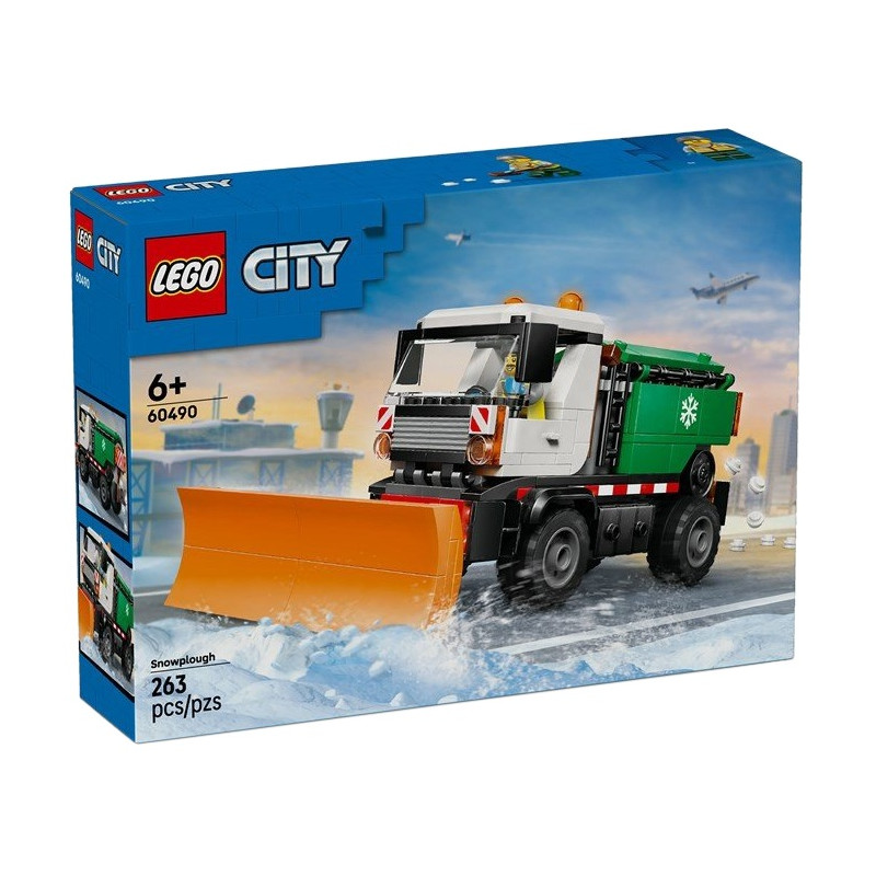 60490 Klocki Lego City Pług śnieżny 263 elementy 