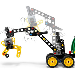 42218 Klocki Lego Technic Harwester kołowy John Deere 1470H 117 elementów 