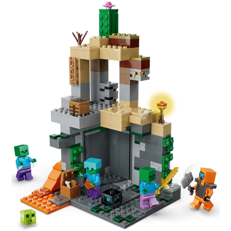 21587 Klocki Lego Minecraft Loch zombie 284 elementy 