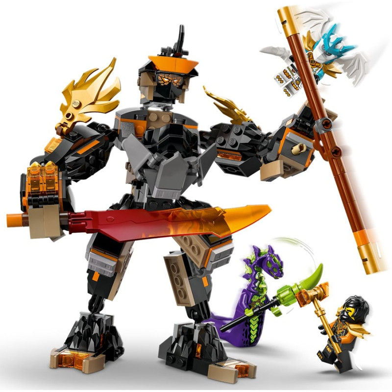 71854 Klocki Lego Ninjago Mech specjalny Cole’a Zane w smoczej zbroi 364 elementy