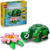 31377 Klocki Lego Creator Żółw i kwiat lilii wodnej 124 elementy 