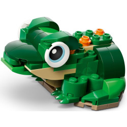 31377 Klocki Lego Creator Żółw i kwiat lilii wodnej 124 elementy 