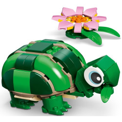 31377 Klocki Lego Creator Żółw i kwiat lilii wodnej 124 elementy 