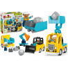 10475 Klocki Lego 3 w 1 Duplo Maszyny budowlane 22 elementy