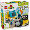 10475 Klocki Lego 3 w 1 Duplo Maszyny budowlane 22 elementy
