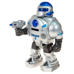 6928 Duży Robot Zdalnie Sterowany Strzela Dyskami Interaktywny Światło