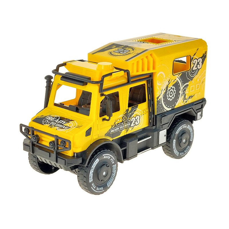 5846 Zestaw 2 Autek Terenowych Samochody Transportowe Zabawka dla Dzieci