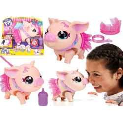 0009 Little Live Pets Interaktywna Moja Świnka Baletnica Bella My Pet Pig