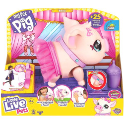 0009 Little Live Pets Interaktywna Moja Świnka Baletnica Bella My Pet Pig