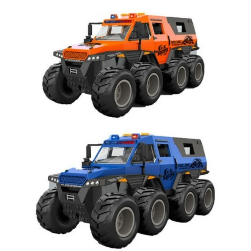 4563 Auto terenowe 6x6 z napędem – Pojazd z dźwiękiem i światłem
