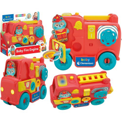 17595 Clementoni Baby Fire Engine Wóz Strażacki Interaktywny Montessori