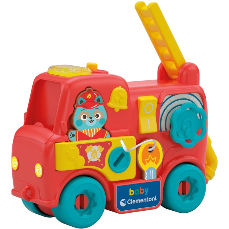 17595 Clementoni Baby Fire Engine Wóz Strażacki Interaktywny Montessori
