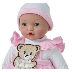 3530 Lalka bobas 40cm interaktywna miękka lalka niemowlak w ubranku 3530